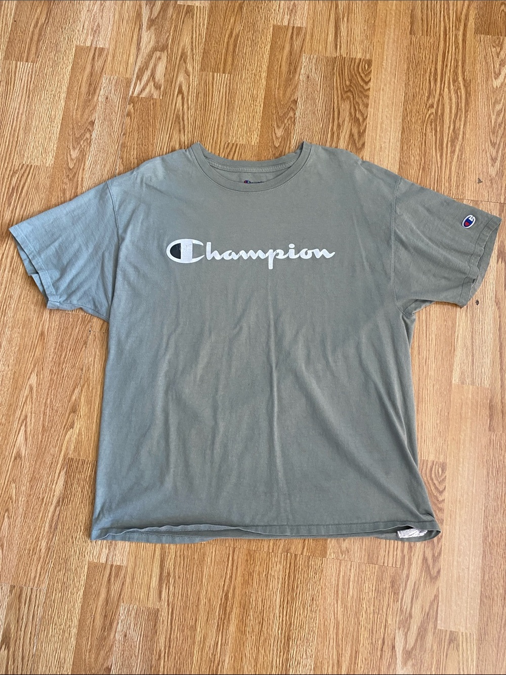 5 for $25! Champion Sage Green T-shirt